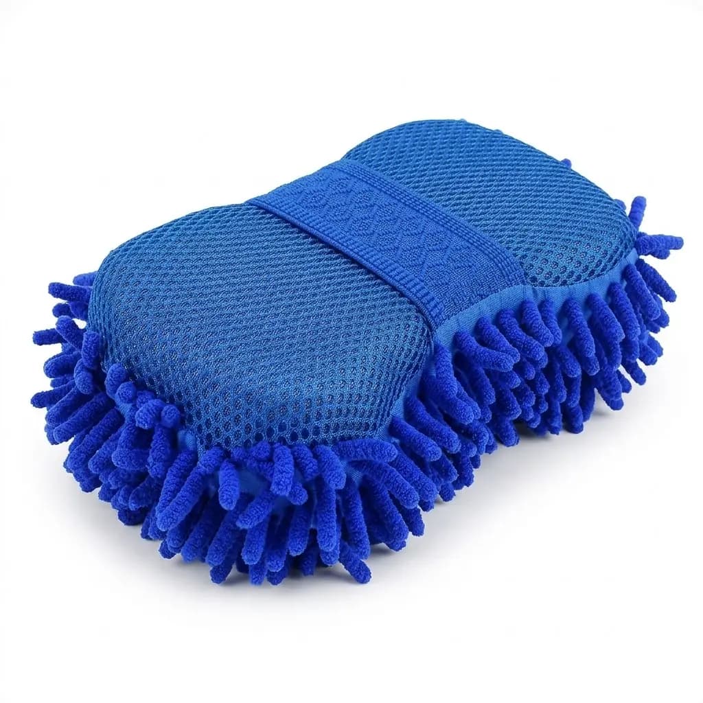 Éponge de lavage en microfibre Chenille de qualité supérieure