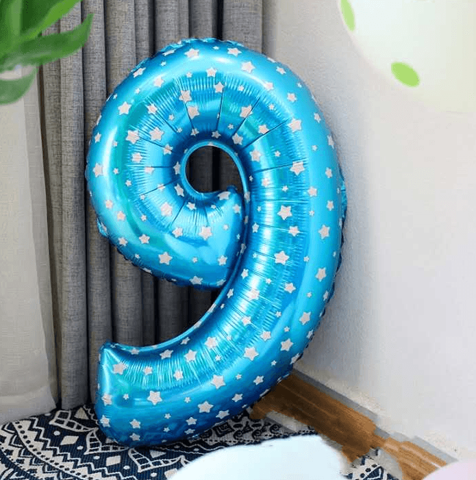 Nombre 9 d'anniversaire
