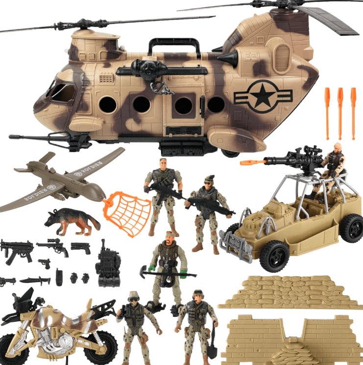 Set de jouets militaires