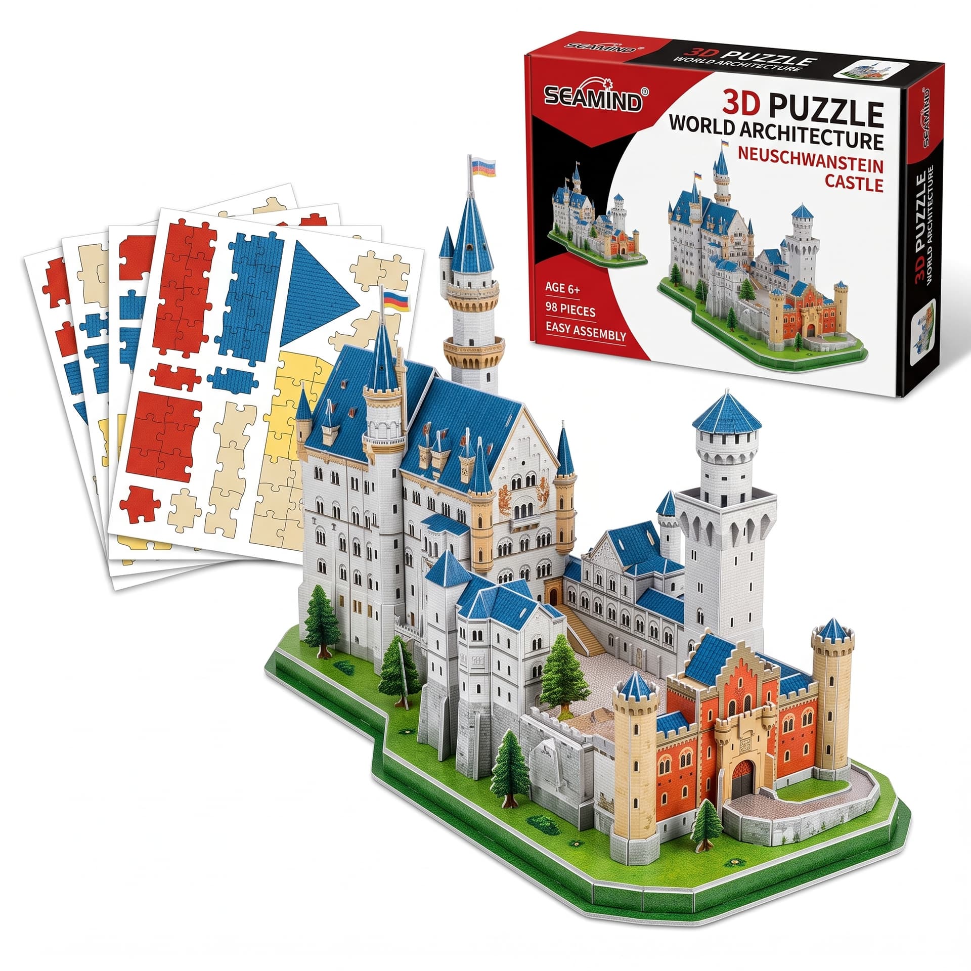 SEAMIND 3D Puzzle World Architecture