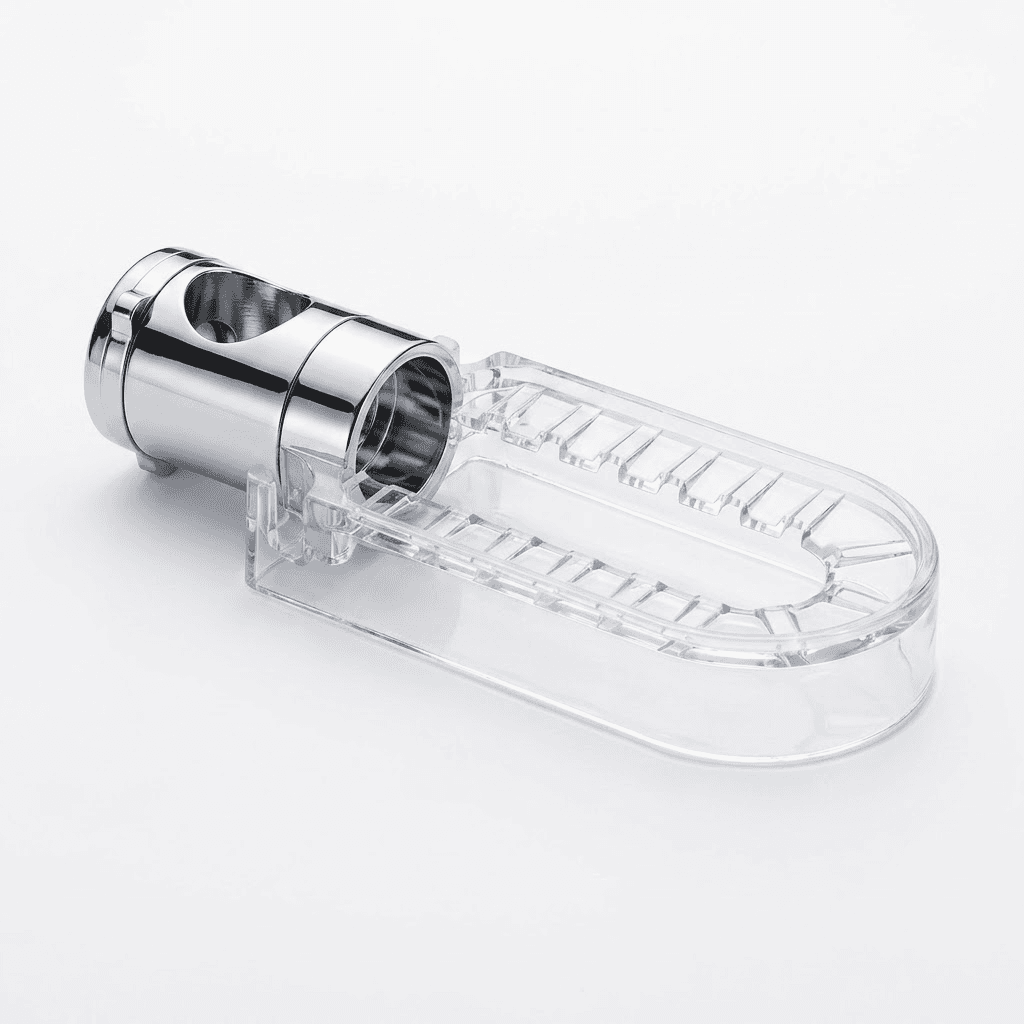 Porte savon transparent